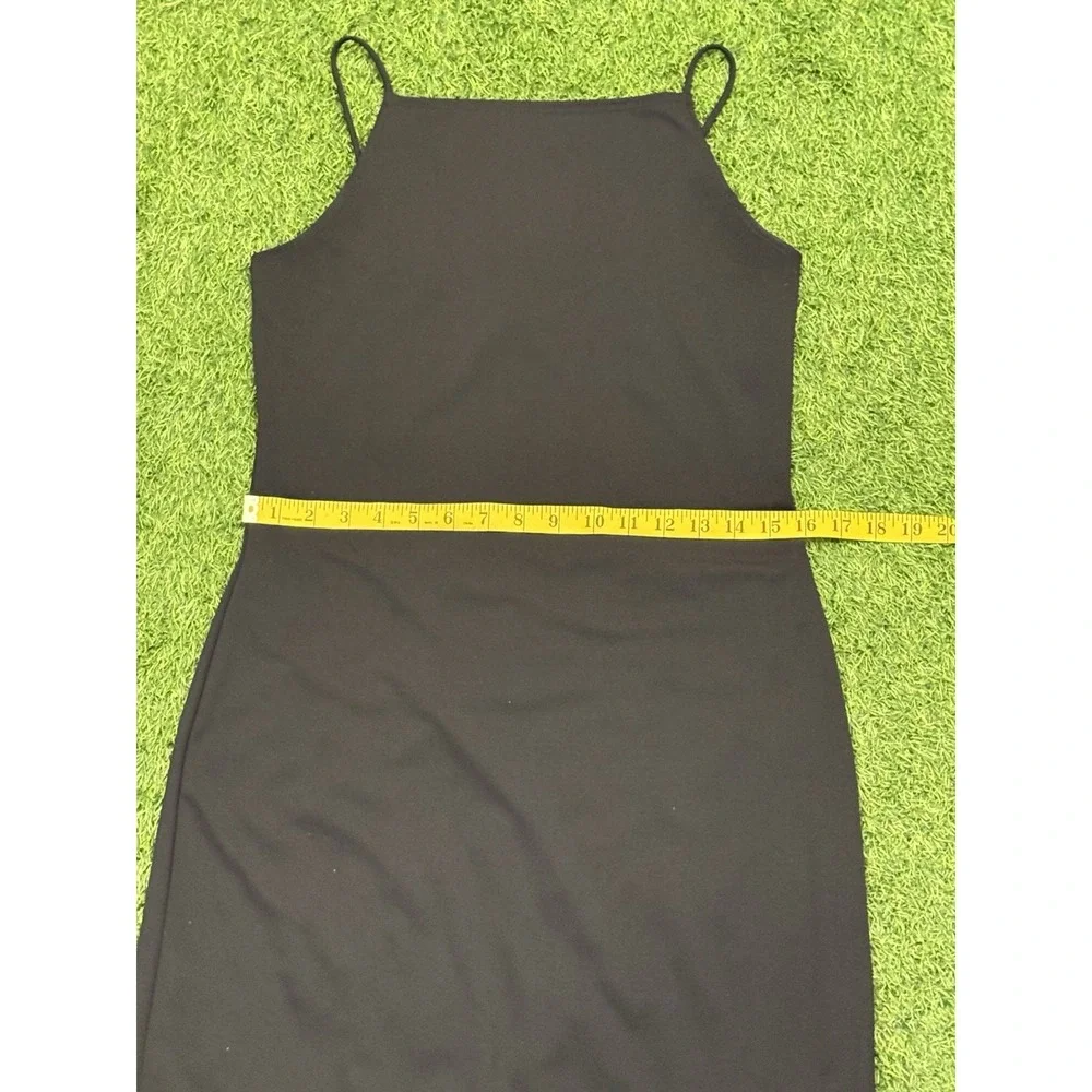 Vintage‎ Pulse Mini Dress Large Black Whimsigoth Party Beaded Cocktail - Picture 11 of 12